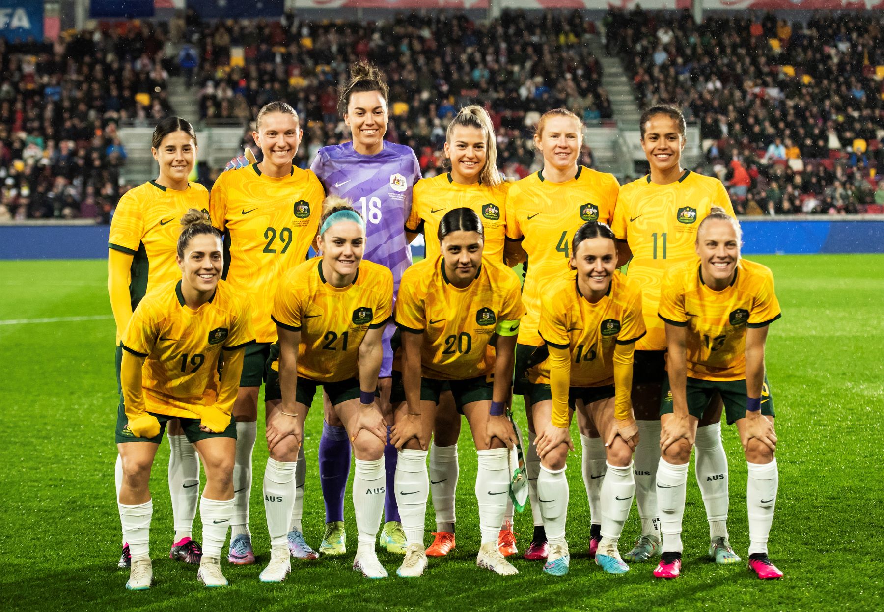 Matildas vs England Semifinal Live Site at CommBank Stadium City of